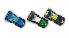 10445 LEGO® DUPLO F1® Takımı Yarış Arabaları ve Sürücüler