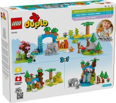 10446 LEGO® DUPLO 3’ü 1 Arada Vahşi Hayvan Aileleri