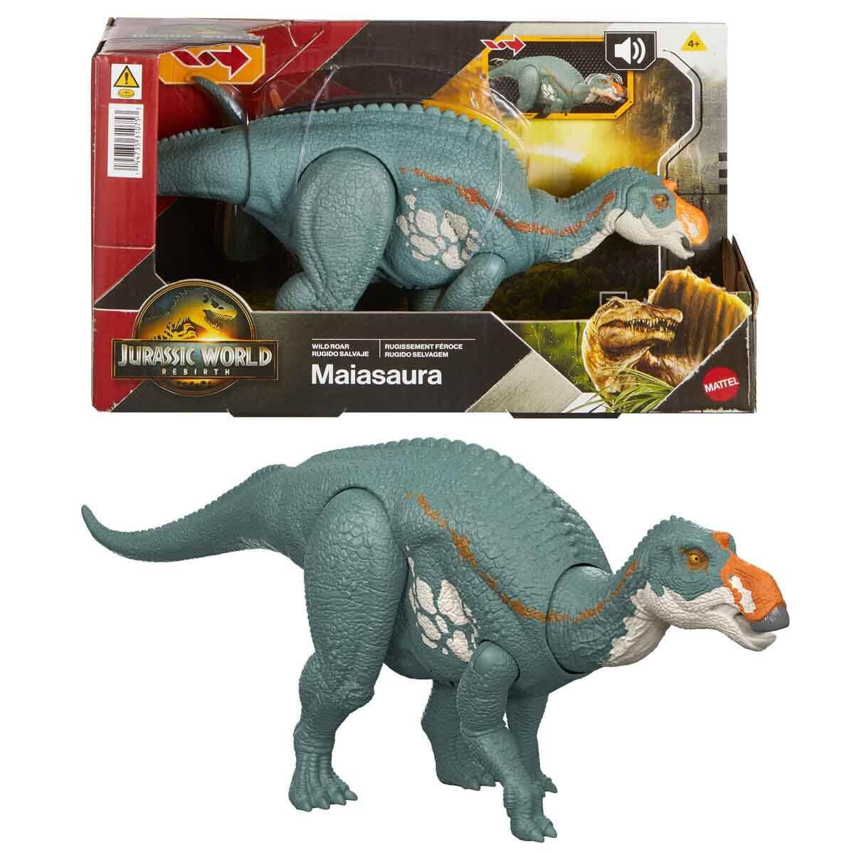 Sesli Jurassic World Kükreyen Dinozor Figürü Film Serisi 30 cm-  JGB87 - Maiasaura-  JGC82