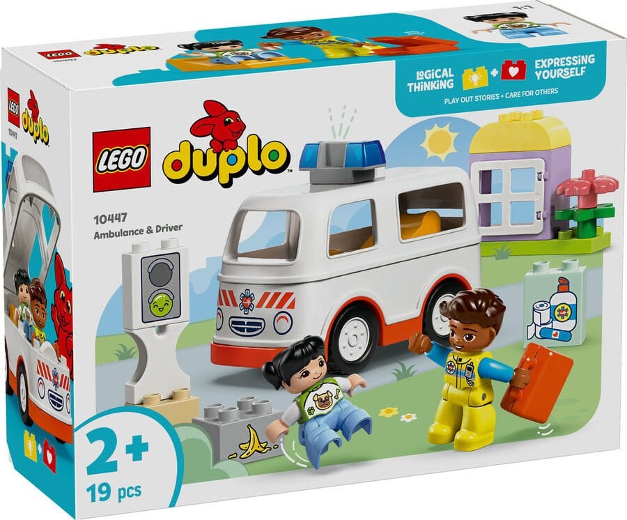 10447 LEGO® DUPLO Ambulans ve Sürücü