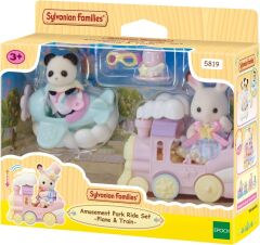 Sylvanian Families Lunapark Oyun Seti Uçak ve Tren (5819)