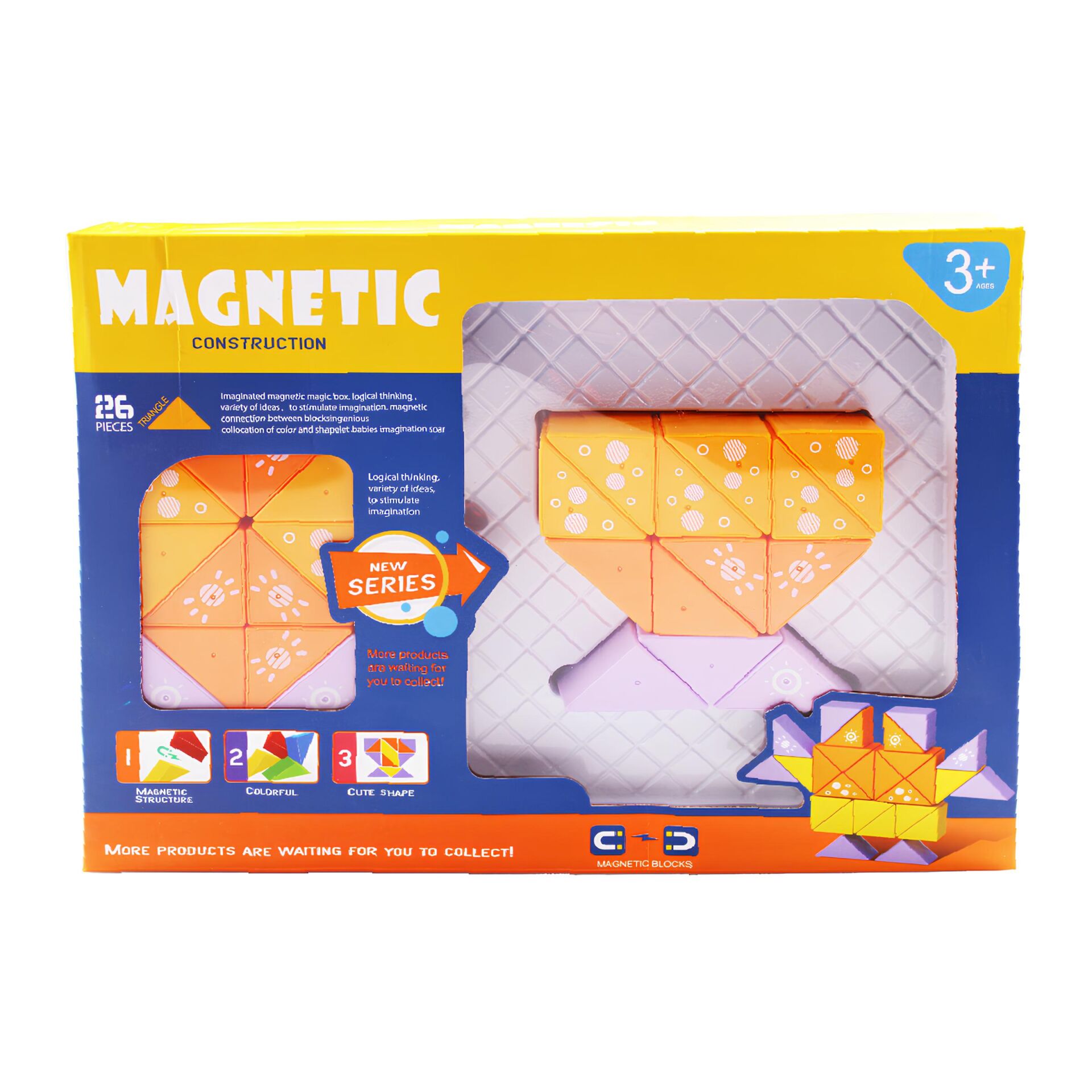 KZL-HD374A 26 PARCA MANYETIK ZEKA BLOKLARI  36