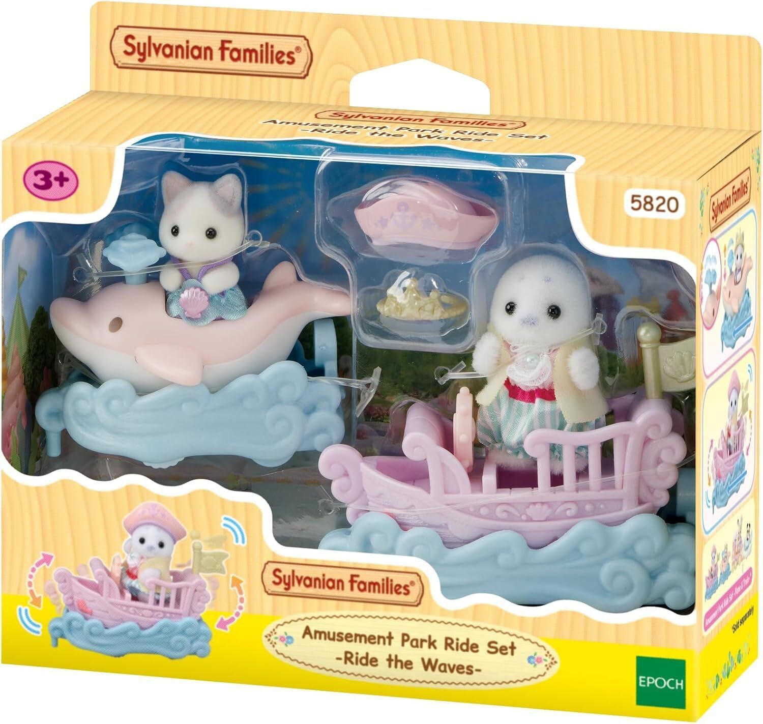 Sylvanian Families Lunapark Oyun Seti Dalgalarla Yolculuk (5820)