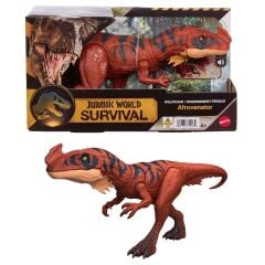 Sesli Jurassic World Kükreyen Dinozor Figürü Film Serisi 30 cm-  JGB87 - Afrovenator JKL76