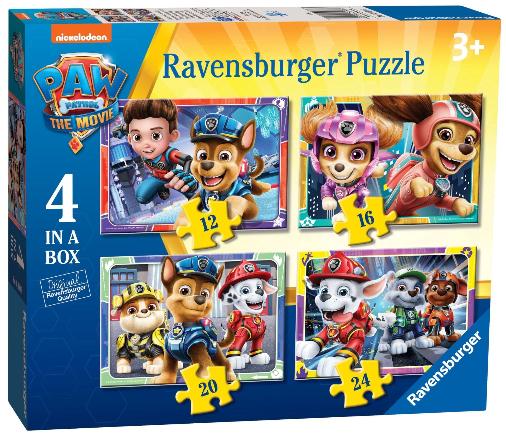 12/16/20/24 Parça Puzzle Paw Patrol (030996)