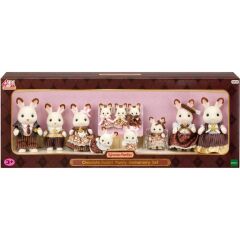 Sylvanian Families Çikolata Kulaklı Tavşan Ailesi Yıldönümü Seti (5848)