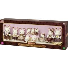 Sylvanian Families Çikolata Kulaklı Tavşan Ailesi Yıldönümü Seti (5848)