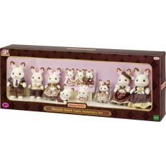 Sylvanian Families Çikolata Kulaklı Tavşan Ailesi Yıldönümü Seti (5848)