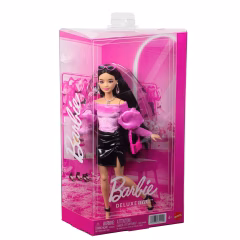 Barbie Deluxe Style Siyah Metalik Elbise-  JJN76