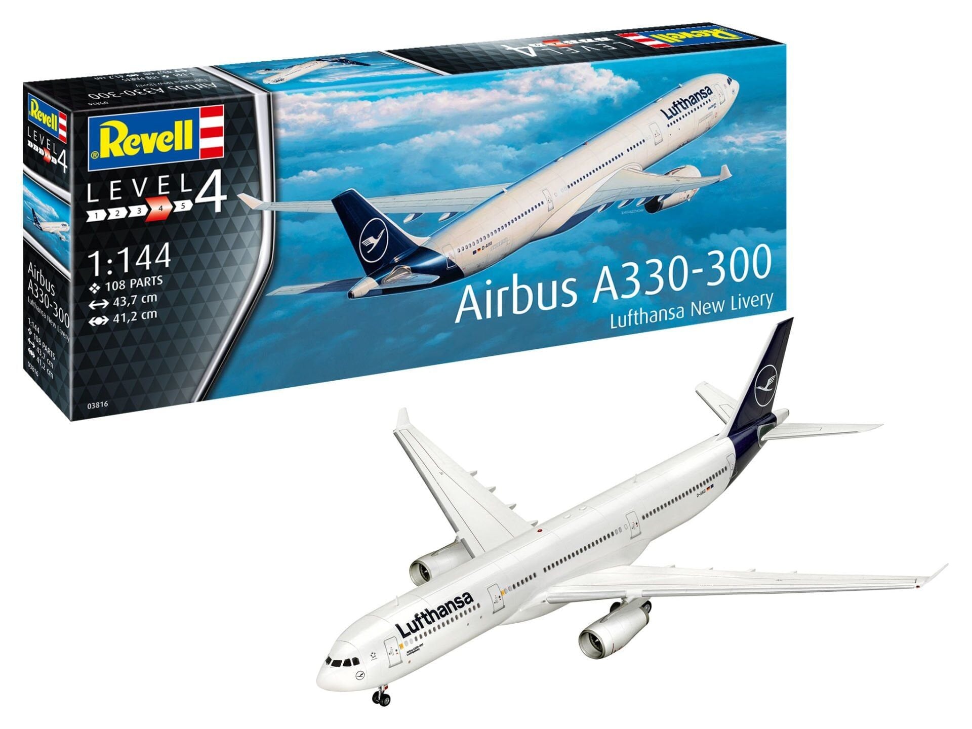 Revell Airbus A330-300 Lufthansa New Livery (03816)