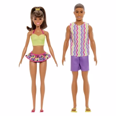 Barbie ve Ken Plaj Bebekleri-  JJP05
