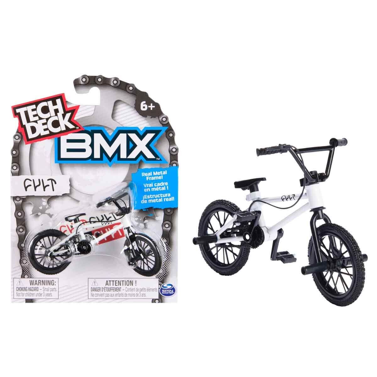 Spinmaster Tech Deck BMX Parmak Bisikleti - Cult - Beyaz (778988237212)
