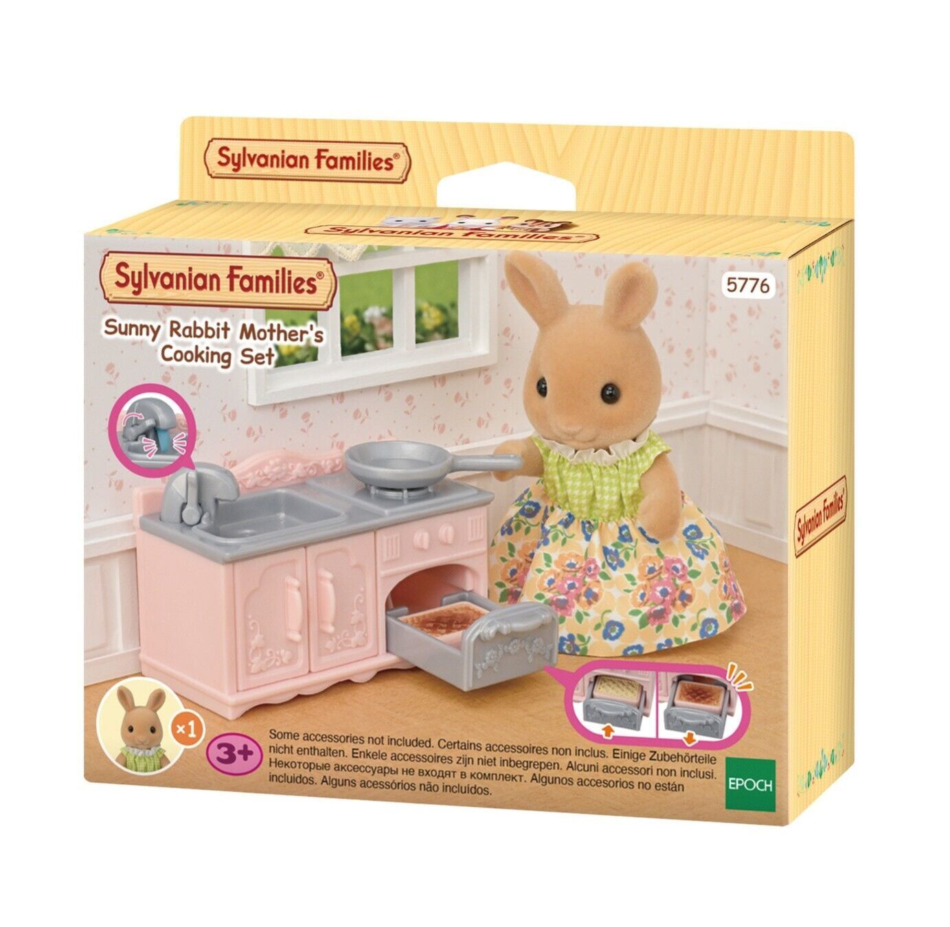 Sylvanian Families Güneşli Tavşan Anne Pişirme Seti (5776)
