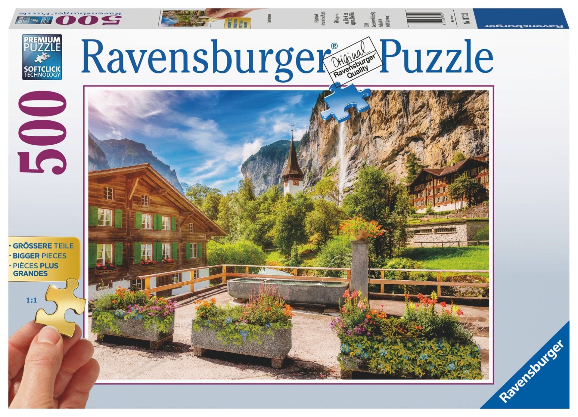 500 Parça Puzzle Gold İsviçre (137121)