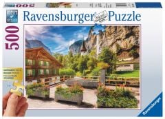 500 Parça Puzzle Gold İsviçre (137121)