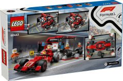 60443 LEGO® City Ferrari Arabalı F1® Pit Stop ve Pit Ekibi