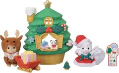 Sylvanian Families Bebek Noel Baba’nın Yılbaşı Ağacı Evi (5822)