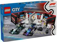 60444 LEGO® City F1® Garajı ve Mercedes-AMG ve Alpine Arabaları
