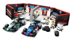 60444 LEGO® City F1® Garajı ve Mercedes-AMG ve Alpine Arabaları