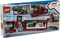 60445 LEGO® City RB20 ve AMR24 F1® Arabalı F1® Kamyonu