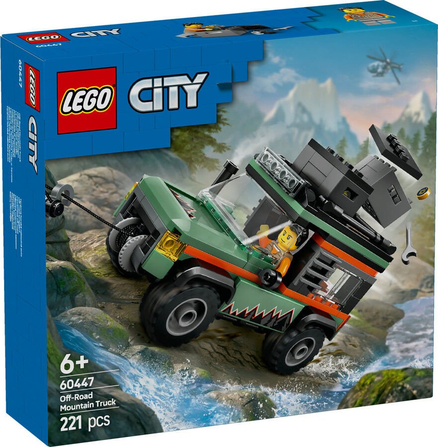 60447 LEGO® City 4x4 Arazi Dağ Arabası