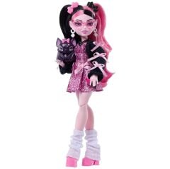 Monster High Ana Karakter Bebekler HPD53 - Pembe Kurdeleli Draculaura JHK29