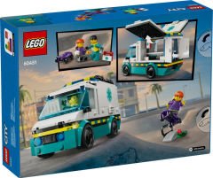 60451 LEGO® City Acil Yardım Ambulansı