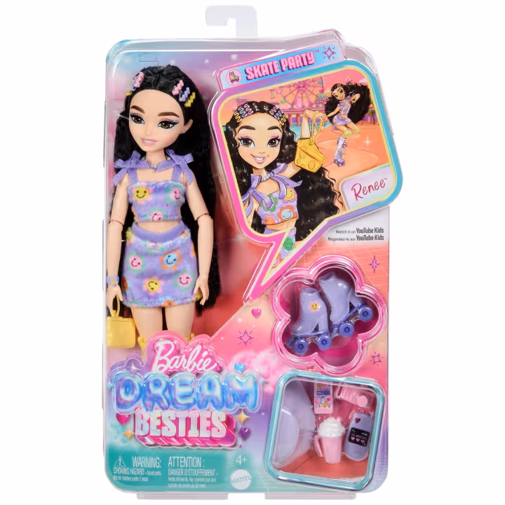 Barbie Dream Besties Paten Partisi Bebekler-  JFX95