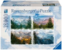 18000 Parça Puzzle Kalede Mevsimler (161379)