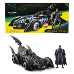 Spinmaster Batman Forever Retro Collection Batmobile ve Batman Aksiyon Figürü Seti (681147056152)