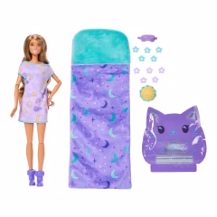 Barbie Party Unboxed Pijama Partisi - Mor-  JMR90
