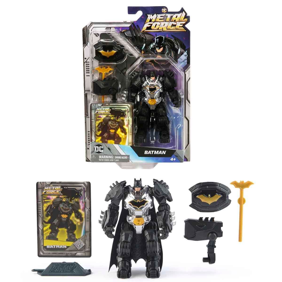 Spinmaster DC Metal Force Aksiyon Figürü 6070907 - Batman (681147031517)