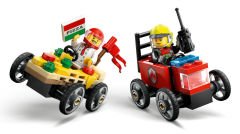 60458 LEGO® City Pizza Arabası İtfaiye Kamyonuna Karşı Yarış Arabası Paketi