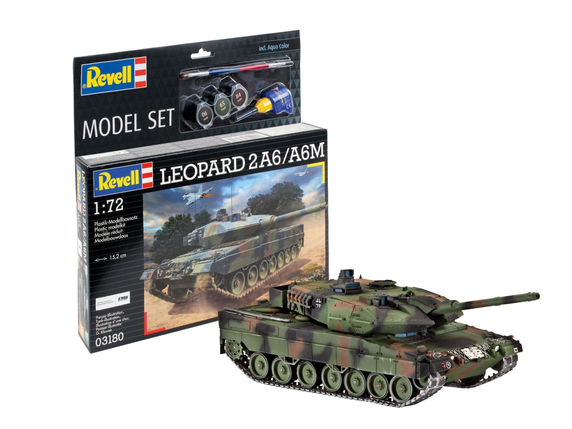 Revell Model Set Leopard 2A6/A6M (63180)