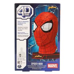 Spinmaster 4D Build Spider-Man 3D Puzzle Model Kiti 82 Parça (681147013568)