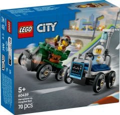60459 LEGO® City Uçak, Hastane Yatağına Karşı Yarış Arabası Paketi