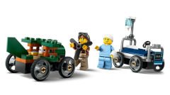 60459 LEGO® City Uçak, Hastane Yatağına Karşı Yarış Arabası Paketi