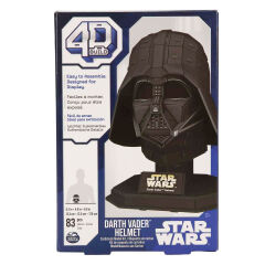 Spinmaster 4D Build Star Wars Darth Vader Helmet 3D Puzzle Model Kiti 83 Parça (681147013360)