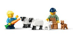 60461 LEGO® City Römorklu Kırmızı Çiftlik Traktörü ve Koyun