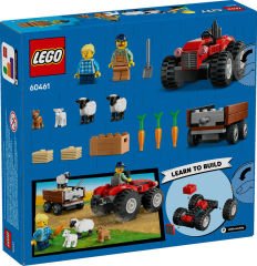 60461 LEGO® City Römorklu Kırmızı Çiftlik Traktörü ve Koyun