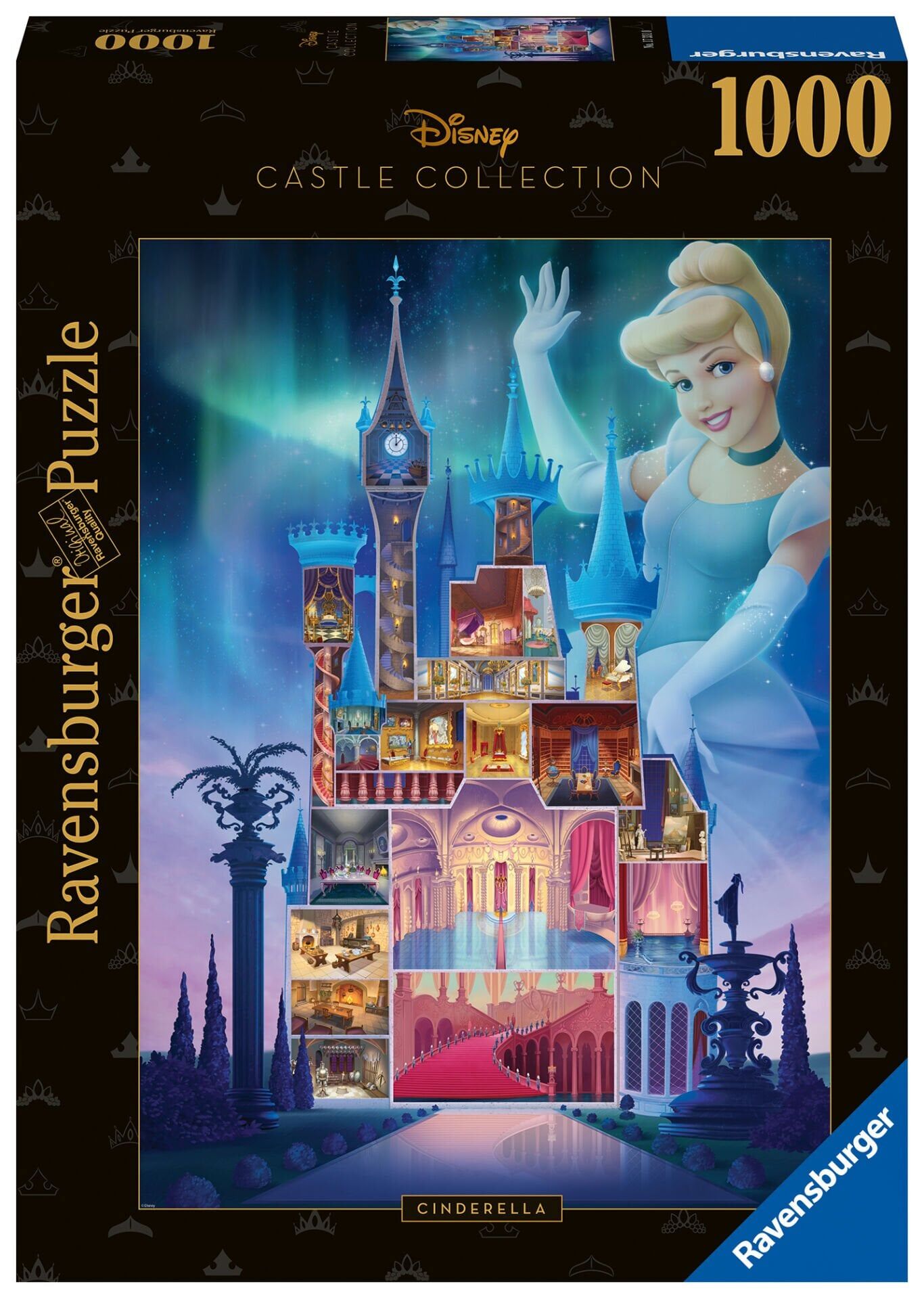 1000 Parça Puzzle Walt Disney Cinderella Şato (173310)