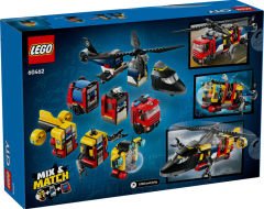 60462 LEGO® City Helikopter, İtfaiye Kamyonu ve Denizaltı Karışımı