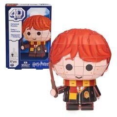 Spinmaster 4D Build Harry Potter 3D Puzzle Model Kiti - Ron Weasley 87 Parça (681147013315)