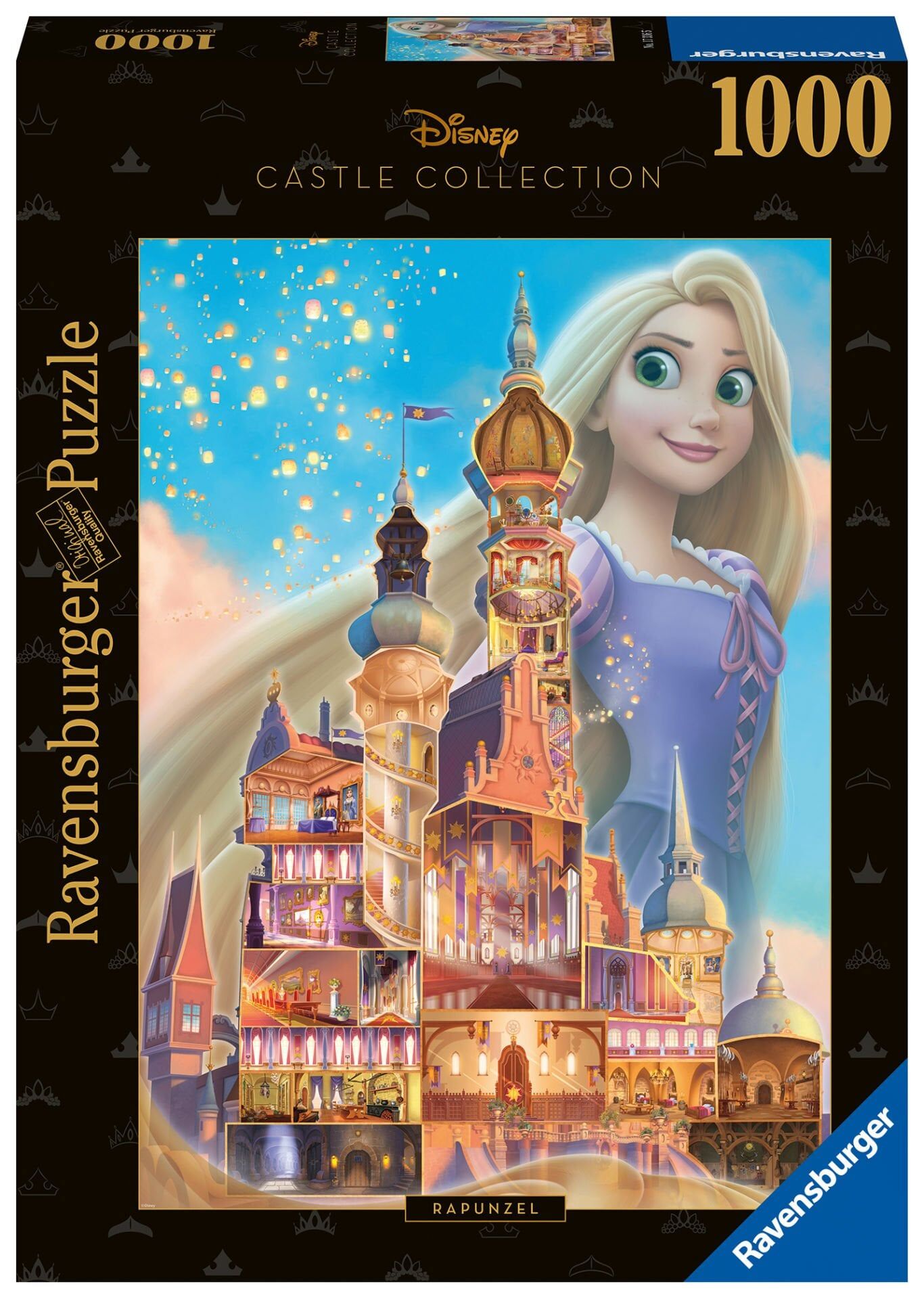 1000 Parça Puzzle Walt Disney Rapunzel Şato (120002642)