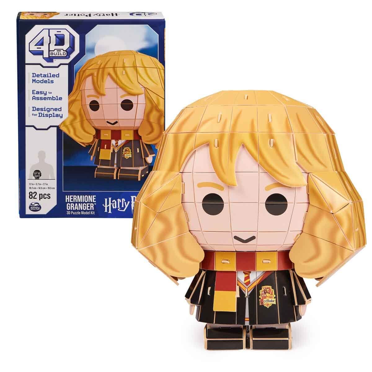 Spinmaster 4D Build Harry Potter 3D Puzzle Model Kiti - Hermione Granger 82 Parça (681147013315)