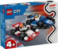 60464 LEGO® City F1® Williams Racing ve Haas F1® Yarış Arabaları