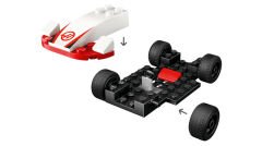 60464 LEGO® City F1® Williams Racing ve Haas F1® Yarış Arabaları