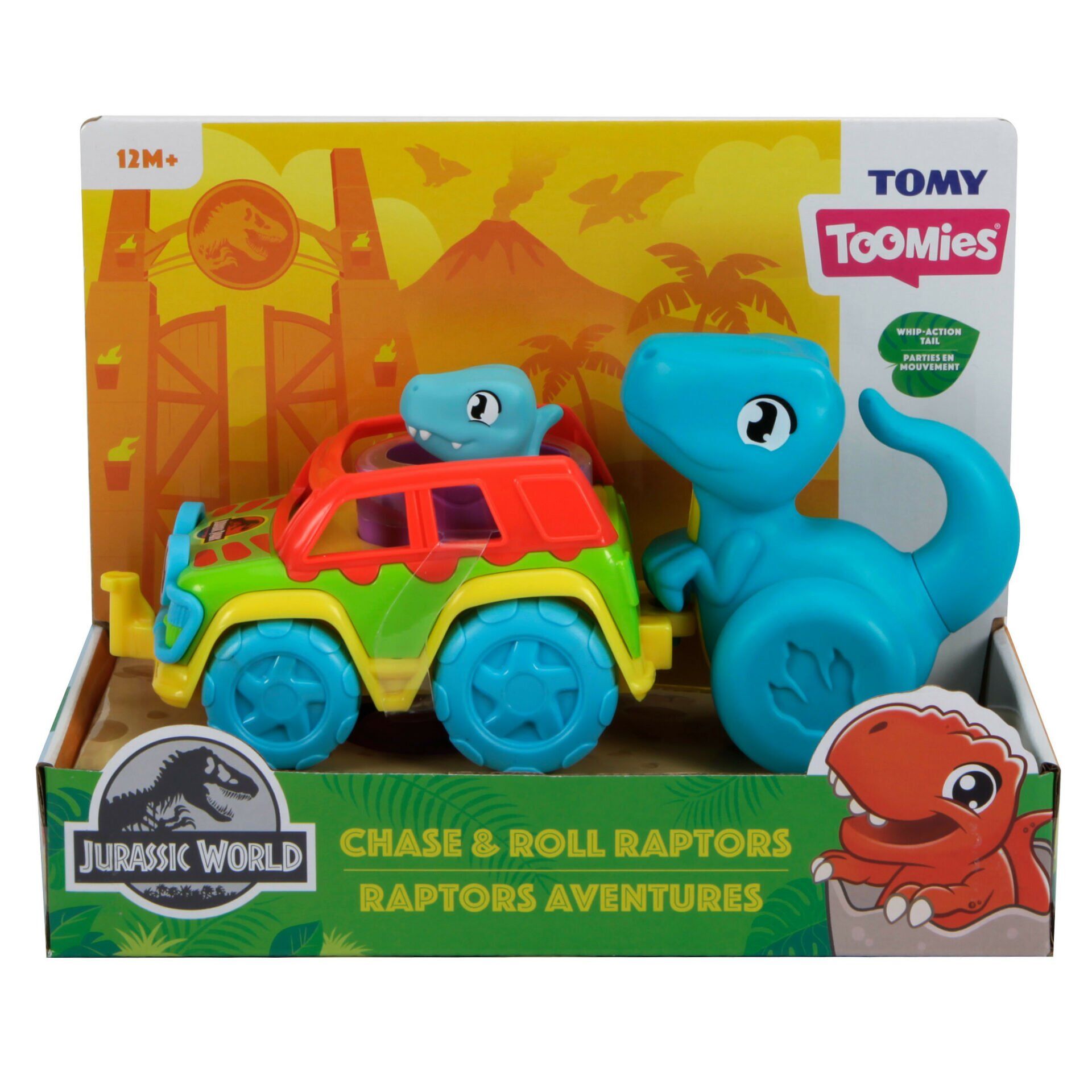 Toomies Jurassic World Dino ve Renkli Araç (73251)