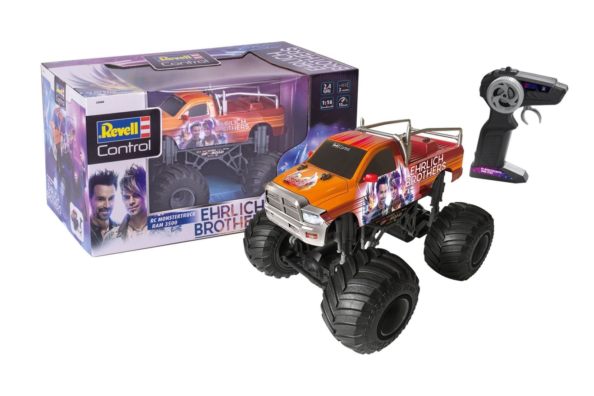 Revell Uzaktan Kumandalı Ehrlich Kardeşler Canavar Kamyonu (24580)