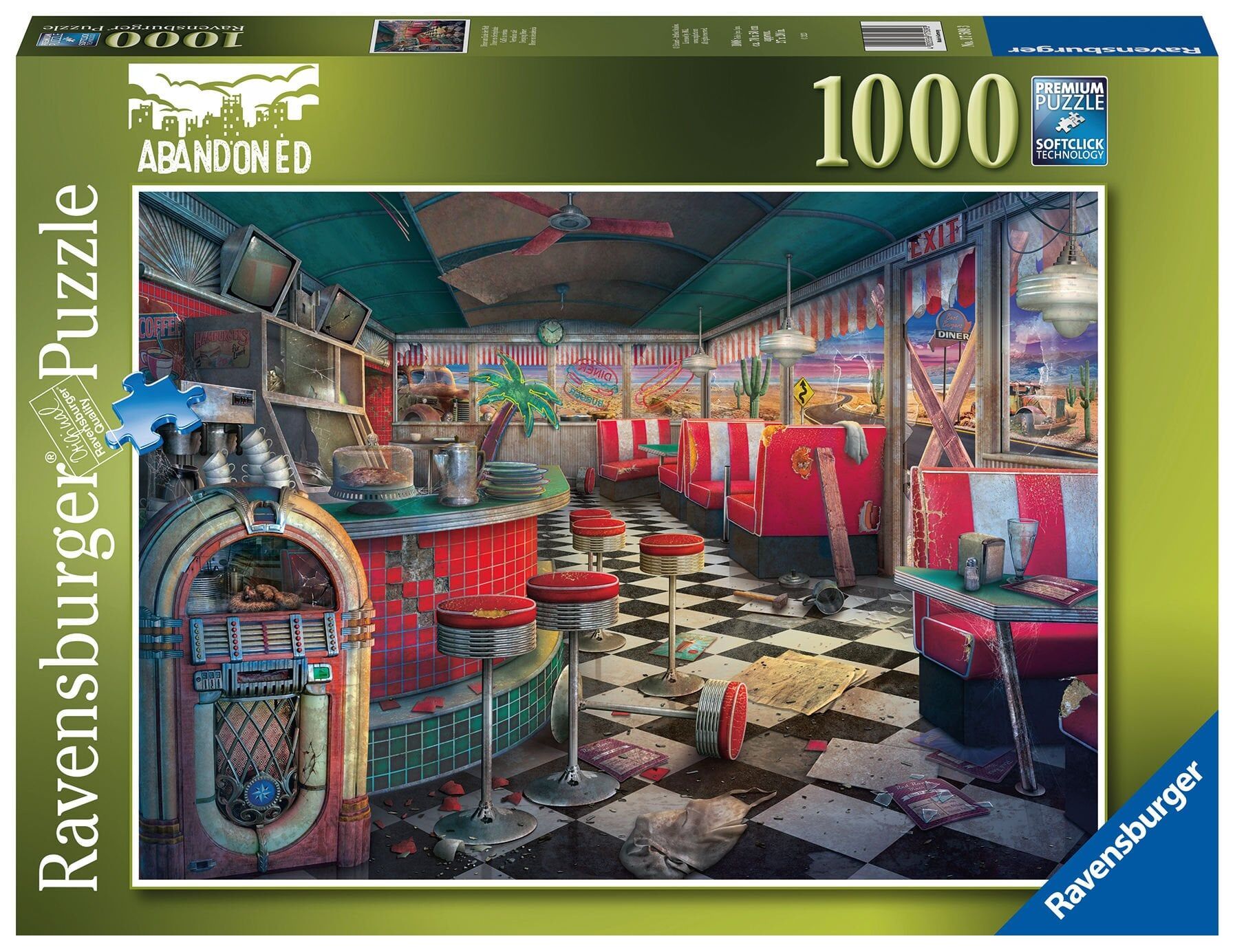 1000 Parça Puzzle Eski Lokanta (175093)